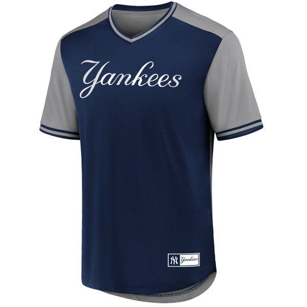 Men's New York Yankees Fanatics Iconic Walk Off V-Neck Jersey