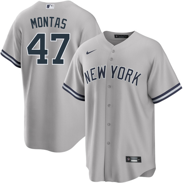 Men's New York Yankees Nike Frankie Montas Road Jersey