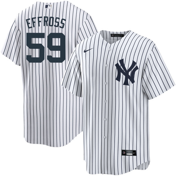 Kids New York Yankees Nike Scott Effross Home Jersey