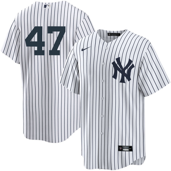 Kids New York Yankees Nike Frankie Montas Home Player Jersey