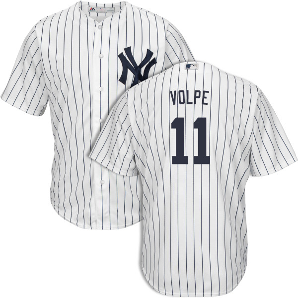 Men's New York Yankees Majestic Anthony Volpe Home Jersey