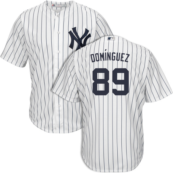 Men's New York Yankees Majestic Jasson Dominguez Home Jersey