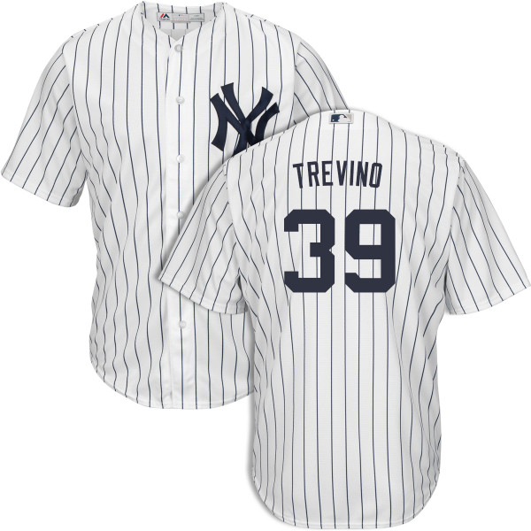 Men's New York Yankees Majestic Jose Trevino Home Jersey