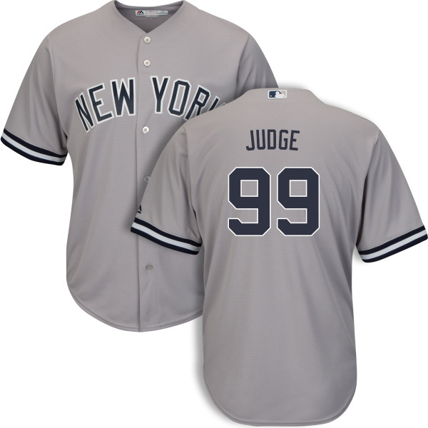 Men's New York Yankees Majestic Aaron Judge Road Jersey