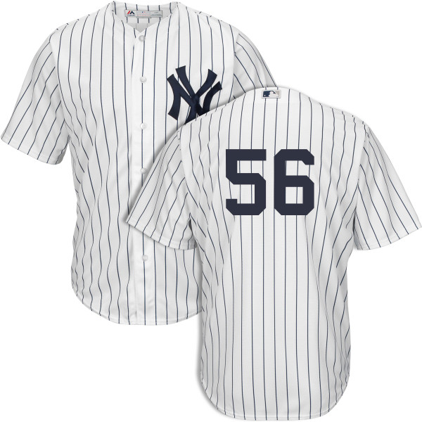 Men's New York Yankees Majestic Lou Trivino Home Player Jersey