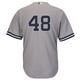 Men's New York Yankees Majestic Anthony Rizzo Road Player Jersey