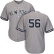 Men's New York Yankees Majestic Lou Trivino Road Player Jersey