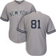 Men's New York Yankees Majestic Luis Gil Road Player Jersey