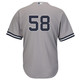 Men's New York Yankees Majestic Wandy Peralta Road Player Jersey