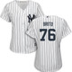 Women's New York Yankees Majestic Jhony Brito Home Jersey