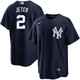 Men's New York Yankees Nike Derek Jeter Alternate Navy Jersey
