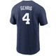 Men's New York Yankees Nike Lou Gehrig Navy T-Shirt