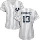 Women's New York Yankees Majestic Alex Rodriguez Home Jersey