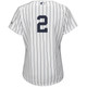 Women's New York Yankees Majestic Derek Jeter Home Player Jersey