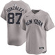 Men's New York Yankees Nike Oscar Gonzalez Road Limited Jersey