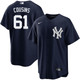 Men's New York Yankees NIKE Jake Cousins Alternate Navy Jersey