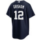 Men's New York Yankees NIKE® Trent Grisham Alternate Navy Jersey at SportsWorldNewYork