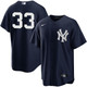 Men's New York Yankees NIKE® Ryan Yarbrough Alternate Navy Player Jersey at SportsWorldNewYork