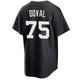 Men's New York Yankees NIKE® Camilo Doval Black Jersey at SportsWorldNewYork