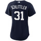 Women's New York Yankees NIKE® Cam Schlittler Alternate Navy Jersey at SportsWorldNewYork