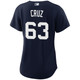 Women's New York Yankees NIKE® Fernando Cruz Alternate Navy Jersey at SportsWorldNewYork