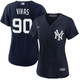 Women's New York Yankees NIKE® Jorbit Vivas Alternate Navy Jersey at SportsWorldNewYork