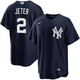Men's New York Yankees NIKE® Derek Jeter Alternate Navy Jersey at SportsWorldNewYork
