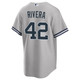 Men's New York Yankees NIKE® Mariano Rivera Road Jersey at SportsWorldNewYork
