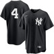 Men's New York Yankees NIKE® Lou Gehrig Black Player Jersey at SportsWorldNewYork