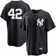 Men's New York Yankees NIKE® Mariano Rivera Black Player Jersey at SportsWorldNewYork