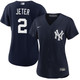Women's New York Yankees NIKE® Derek Jeter Alternate Navy Jersey at SportsWorldNewYork