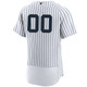 Men's New York Yankees Nike Home Custom Authentic Jersey