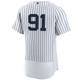 Men's New York Yankees Nike Oswald Peraza Home Authentic Jersey