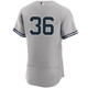 Men's New York Yankees Nike Clarke Schmidt Road Authentic Jersey