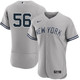Men's New York Yankees Nike Lou Trivino Road Authentic Jersey