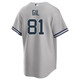 Men's New York Yankees Nike Luis Gil Road Jersey