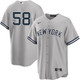 Men's New York Yankees Nike Wandy Peralta Road Player Jersey