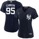 Women's New York Yankees Nike Oswaldo Cabrera Alternate Navy Jersey