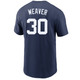 Men's New York Yankees Nike Luke Weaver Navy T-Shirt