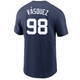 Men's New York Yankees Nike Randy Vasquez Navy T-Shirt