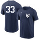 Men's New York Yankees Nike Franchy Cordero Navy Player T-Shirt