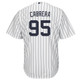 Men's New York Yankees Majestic Oswaldo Cabrera Home Jersey