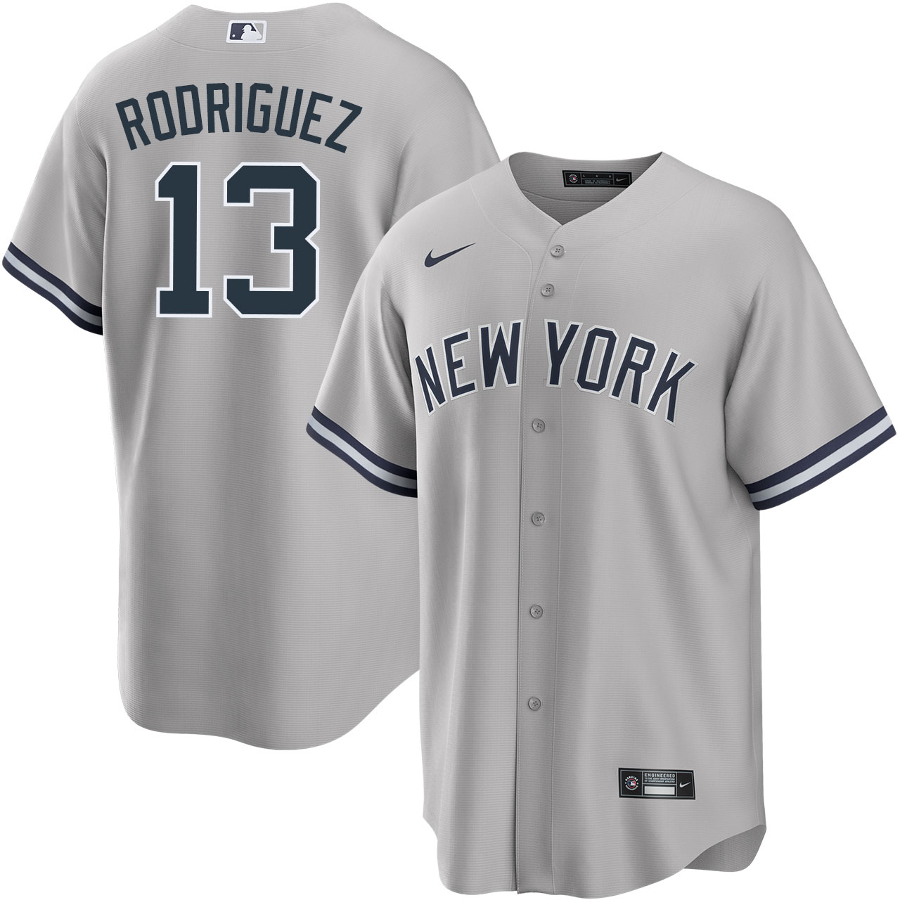 Men's New York Yankees Nike Alex Rodriguez Road Jersey