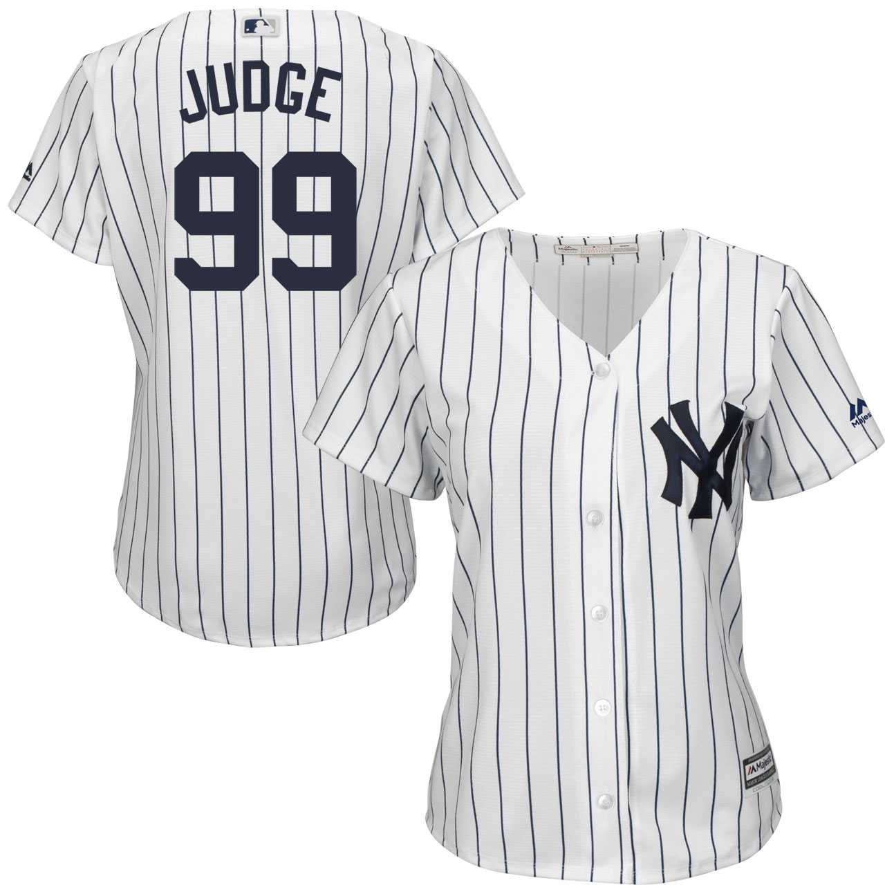 Aaron Judge New York Yankees 35x43 Framed Jersey / American League Rec –