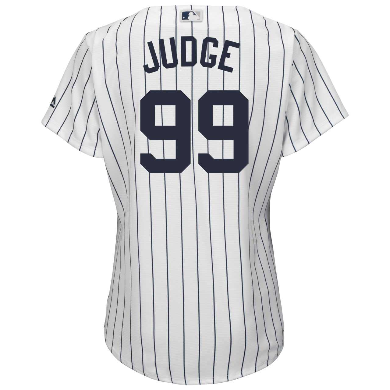 Aaron Judge New York Yankees Autographed Majestic White Authentic Jersey