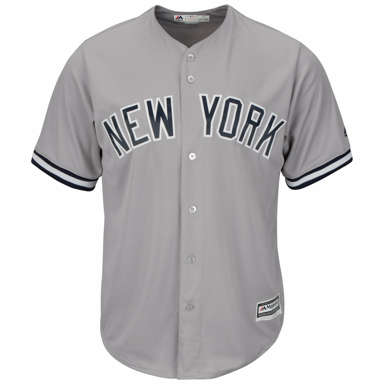 Men's New York Yankees Majestic Custom Road Jersey