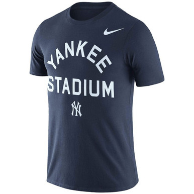 Nike New York Yankees Navy Blue Wordmark Short Sleeve T Shirt