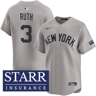 Nike Yankees Ruth 3 ユニフォーム　ベーブルース Buy Babe Ruth Yankees Jersey | Official Nike #3 | Sports World New