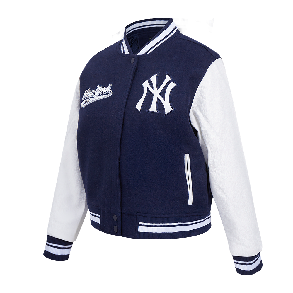Script Tail Varsity Jacket