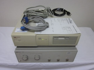 HP Agilent 8509B Lightwave Polarization Analyzer w Vectra VL2 4 Computer Control